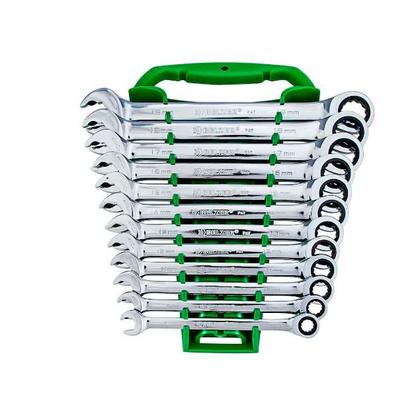 Imagem de Jogo De Chave Combinado Com Catraca Velocidade Belzer Speedy Surface Drive 8mm-19mm 12 Peças