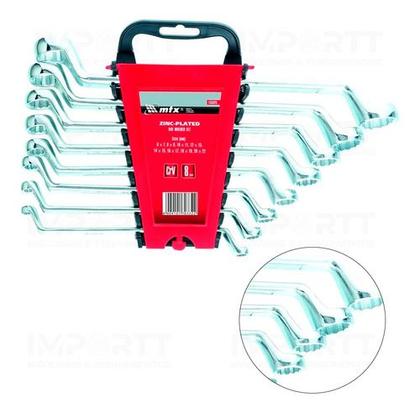 Imagem de Jogo De Chave Estrela 6 X 22mm C/ 8 Pçs - Mtx 153329