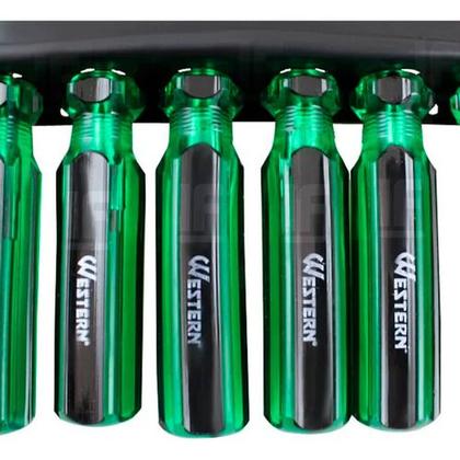 Imagem de Jogo De Chave Fenda E Phillips Com 6 Peças