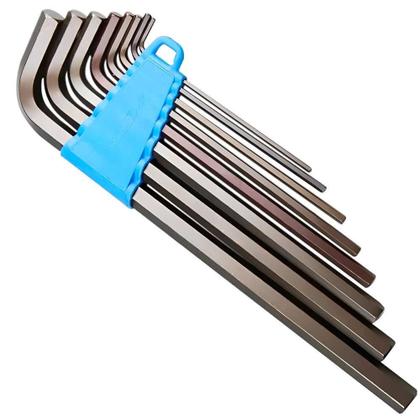 Imagem de Jogo de Chave Hexagonal 1/16 a 9/16 Pol Longa 14 Pçs GEDORE