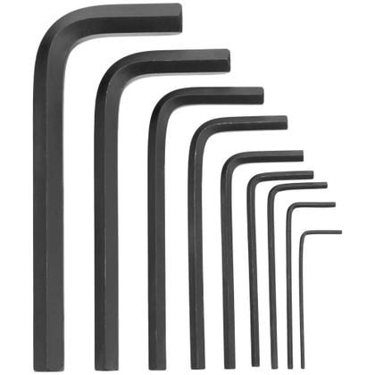 Imagem de Jogo de Chave Hexagonal Allen Curta de 1.5 à 10 mm com 9 Peças MTX