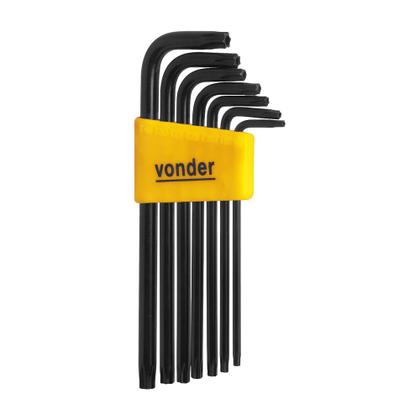 Imagem de Jogo de Chave Vonder Hexalobular 7 Pecas T10 T40 VTX5