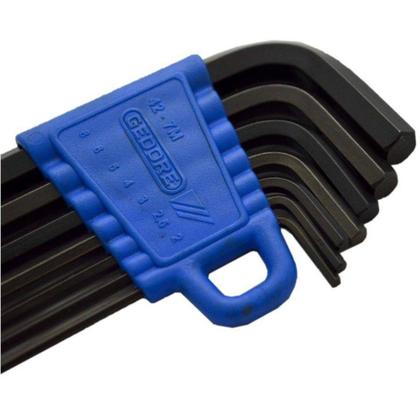 Imagem de Jogo de chaves allen longa 2 a 8 mm com 7 peças - Gedore