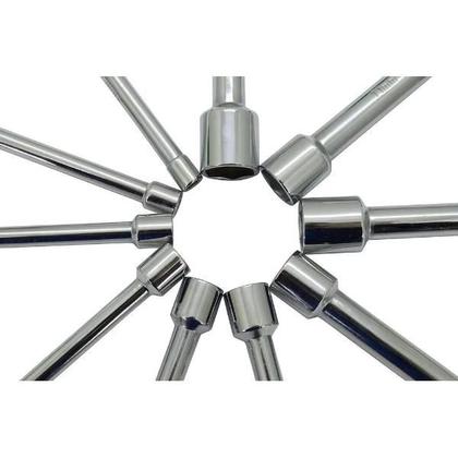 Imagem de Jogo de Chaves Canhão tipo Industrial com 10 Peças de 4 a 13mm - BELZER - 252010BN