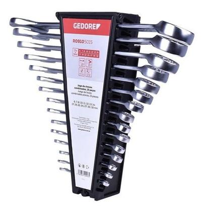 Imagem de Jogo De Chaves Combinada 15 Pças 6 A 32mm Gedore Red 3365198
