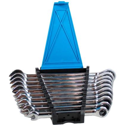 Imagem de Jogo de Chaves Combinada C/ Catraca 10 Pcs Cromo Vanadio Wrch-10 Pci