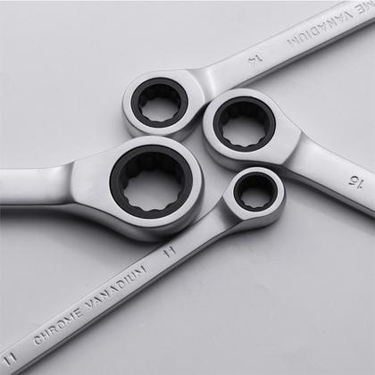 Imagem de Jogo De Chaves Combinada C/ Catraca 7 Peças 8 a 19mm Deend