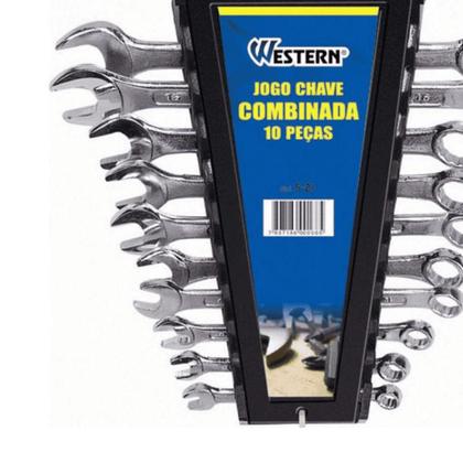 Imagem de Jogo de Chaves Combinadas 6/17MM C/10 PC