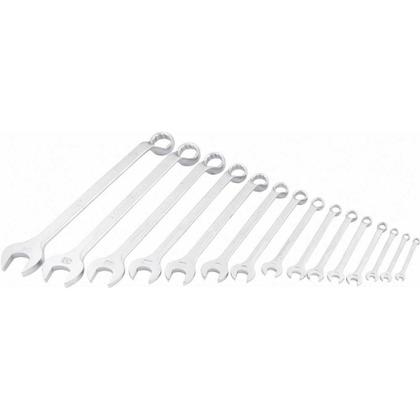 Imagem de Jogo De Chaves Combinadas 6 A 32mm Aço Cromo 15 Pçs Vonder