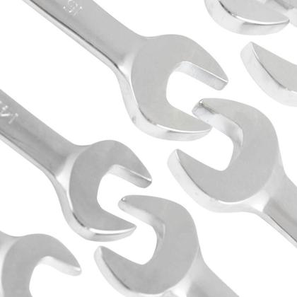 Imagem de Jogo de Chaves Combinadas com Catraca 12 Peças em Cromo Vaná