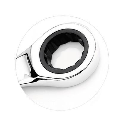 Imagem de Jogo de Chaves Combinadas com Catraca 7 Peças 8-19 mm Estojo Incluso para Oficinas