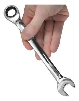 Imagem de Jogo De Chaves Combinadas Com Catraca Boca 12 Peças 8 A 19Mm