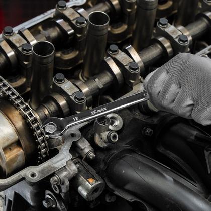 Imagem de Jogo de chaves combinadas, com catraca, cromada, cromo vanadio, 6 pcs// mtx