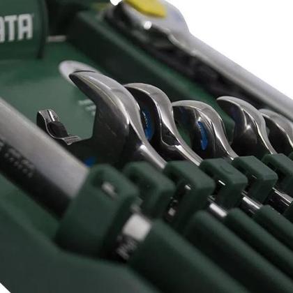 Imagem de Jogo de Chaves Combinadas Speedy com Catraca - 8 Peças SATA