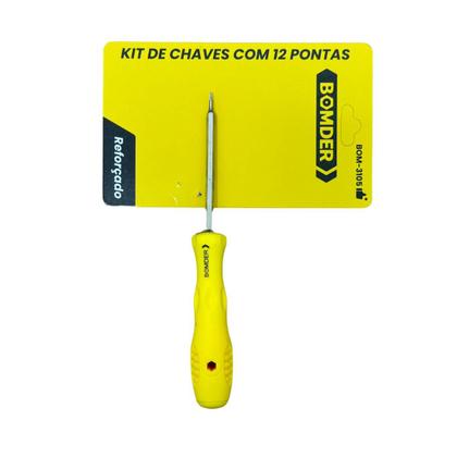 Imagem de Jogo De Chaves De Fenda E Philips Precisão Ponta Dupla 12 Em 1