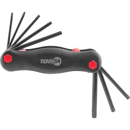 Imagem de Jogo De Chaves Hexalobular T9 À T40 Com Suporte - Nove54