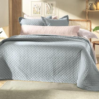 Imagem de Jogo de Colcha Altenburg Queen Toque Acetinado Frisson 3 Peças 250x240