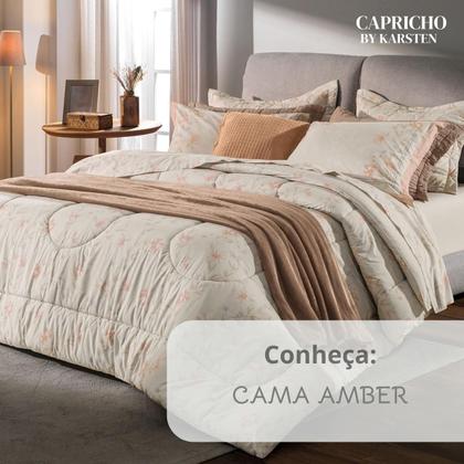 Imagem de Jogo de Colcha e Lençol Queen Karsten 200 Fios 100% Algodão