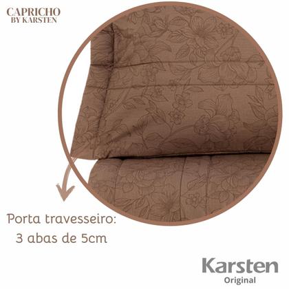 Imagem de Jogo de Colcha e Lençol Queen Karsten 200 Fios 100% Algodão