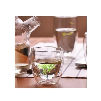 Imagem de Jogo De Copo De Vidro Com Parede Dupla Bistro Com 2 Pç 200ml