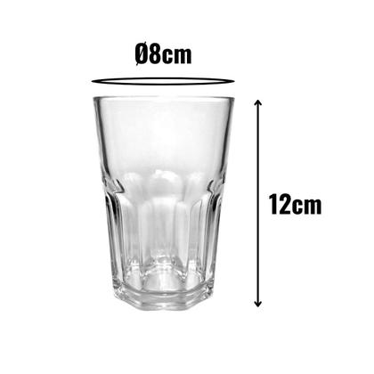 Imagem de Jogo de Copos Alto De Vidro Chicago Long Drink 310ml 12 un
