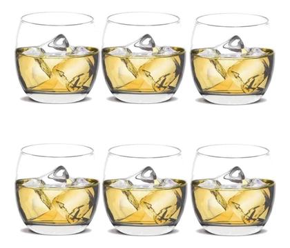 Imagem de Jogo De Copos Aruba Redondo Transparente 6 Peças 345Ml Nadir