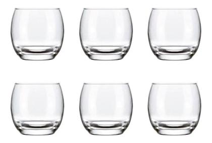 Imagem de Jogo De Copos Aruba Redondo Transparente 6 Peças 345Ml Nadir