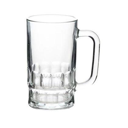 Imagem de Jogo de Copos Caneca Chopp 360ml Vidro 6 Unidades Hauskraft