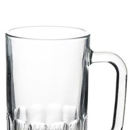 Imagem de Jogo de Copos Caneca Chopp 360ml Vidro 6 Unidades Hauskraft