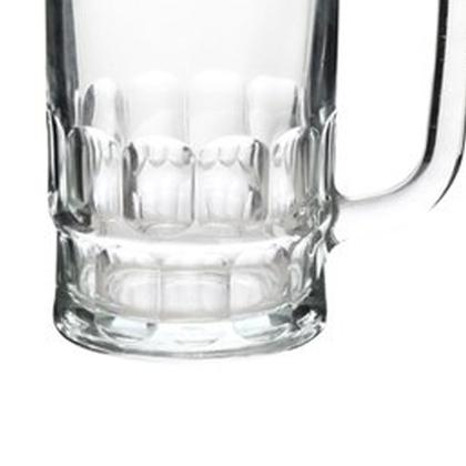 Imagem de Jogo de Copos Caneca Chopp 360ml Vidro 6 Unidades Hauskraft