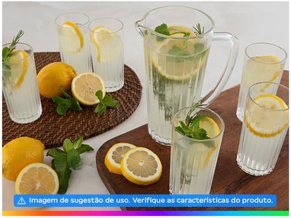 Imagem de Jogo de Copos com Jarra de Vidro 7 Peças Haus Concept Filetto