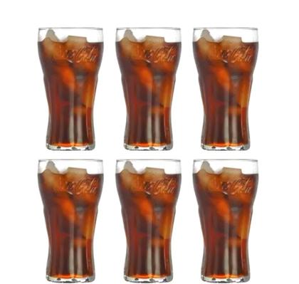 Imagem de Jogo De Copos Contour Coca Cola Nadir Copo 470ml - 4 Unid