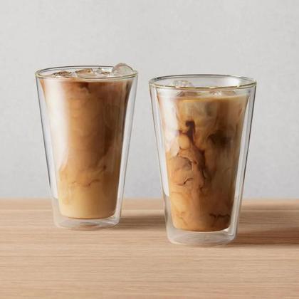 Imagem de Jogo de copos de parede dupla em vidro Maxwell & Williams Blend 2 peças 400ml