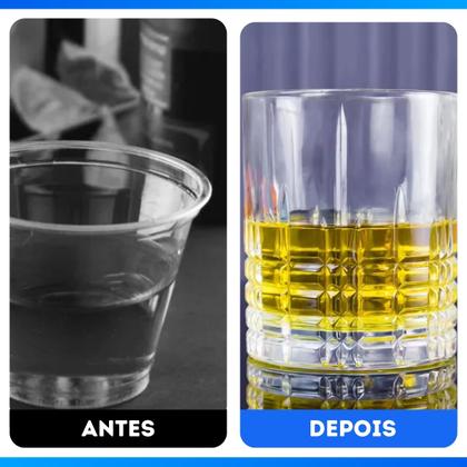 Imagem de Jogo De Copos De Vidro 310ml Baixo 6 Peças Para Whisky