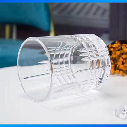 Imagem de Jogo De Copos De Vidro 310ml Baixo 6 Peças Para Whisky