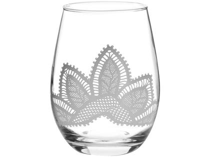 Imagem de Jogo de Copos de Vidro Mandacaru Martha Medeiros 500ml 6 Peças