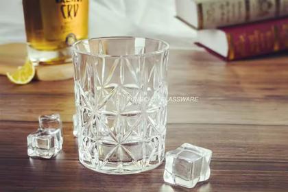 Imagem de Jogo de Copos de Vidro para Whisky 310ml 6 Peças Requinte