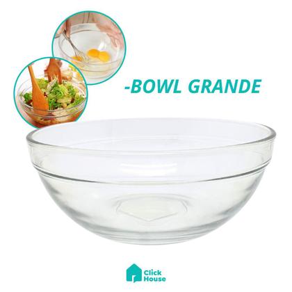 Imagem de Jogo De Copos E Pratos 13 Peças Aparelho De Jantar com Bowl Liso Grande