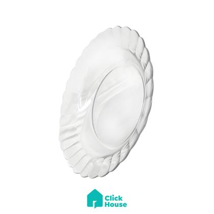 Imagem de Jogo De Copos E Pratos 13 Peças Aparelho De Jantar com Bowl Liso Grande