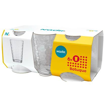 Imagem de Jogo de Copos Multiuso Batuque 265ml 6 Unidades - Nadir 2019