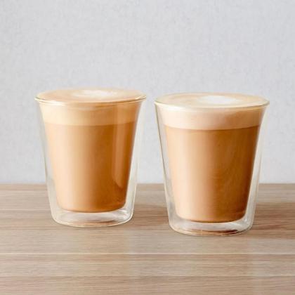 Imagem de Jogo de copos parede dupla Maxwell & Williams Blend 200ml 2 peças incolor