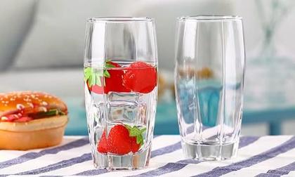 Imagem de Jogo de Copos Velluria Oca Long Drink de Vidro Liso com 6 Peças 365ml