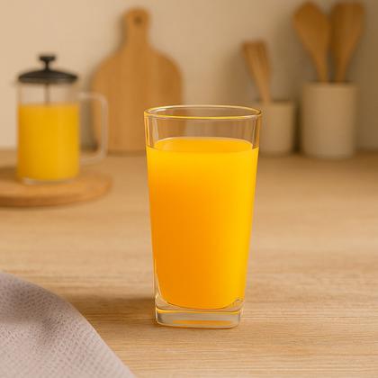 Imagem de Jogo de Copos Vidro Texas 320ml Quadrado Suco Agua - 4Un