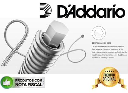 Imagem de Jogo de cordas D'Addario Guitarra 11-49 EXL115-B Medium