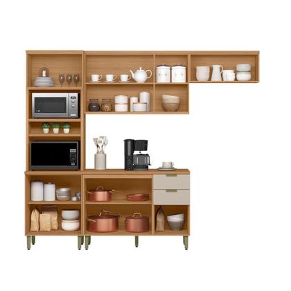 Imagem de Jogo de Cozinha Compacta Gales Jequitiba Off White