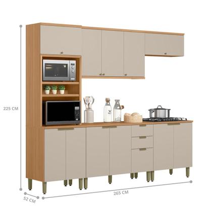 Imagem de Jogo de Cozinha Compacta Tamisa Jequitiba Off White