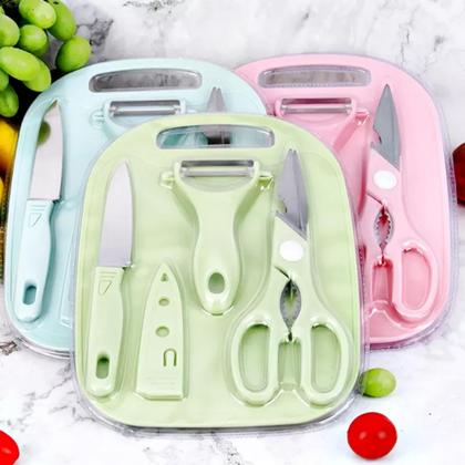 Imagem de Jogo de Cozinha Kit 04 Peças Utensílios de Cozinha Material Antiaderente XLS CJ-4