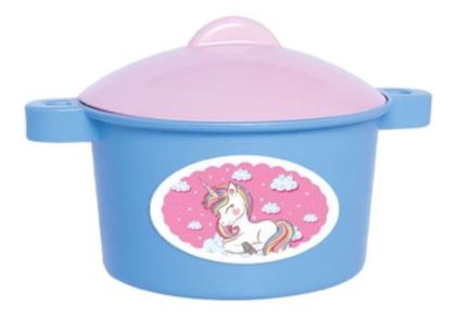 Imagem de Jogo de Cozinha Panelinhas Unicornio Unika 7 pcs - Samba Toy