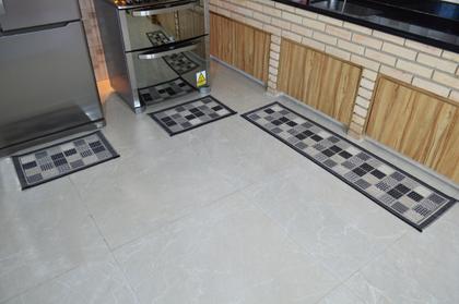 Imagem de Jogo de Cozinha Tapete Sisal Autêntico 3 peças Rayza