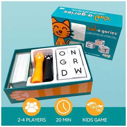 Imagem de Jogo de dados Spin Master Games SolidRoots Cat-a-Gories com mais de 6 anos